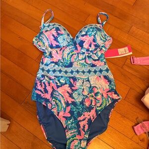 Lilly Pulitzer Sitting Seaside Bathing Suit